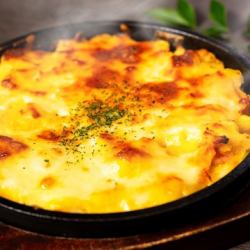 とろとろチーズの豆富ステーキ