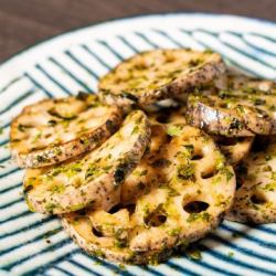 蓮根の磯バター