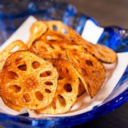 蓮根チップ