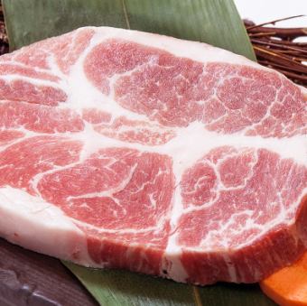 【宮崎県産】はざま牧場のきなこ豚ステーキ