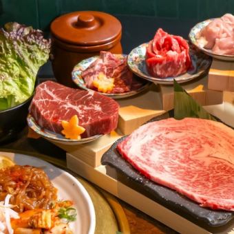 [Super satisfying! Petit luxury banquet course] Add steak x extra ribs! 17 dishes + 120 minutes all-you-can-drink 6,500 yen → 5,500 yen!