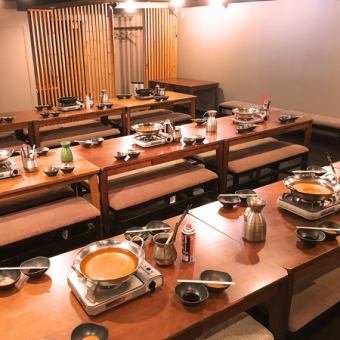 ◇ Limited to 1 group per day, the private basement room can be reserved for 10 to 36 people ◎ 3H All-you-can-drink sukiyaki or shabu-shabu reserved limited course is 5000 yen! Please contact us for details ♪