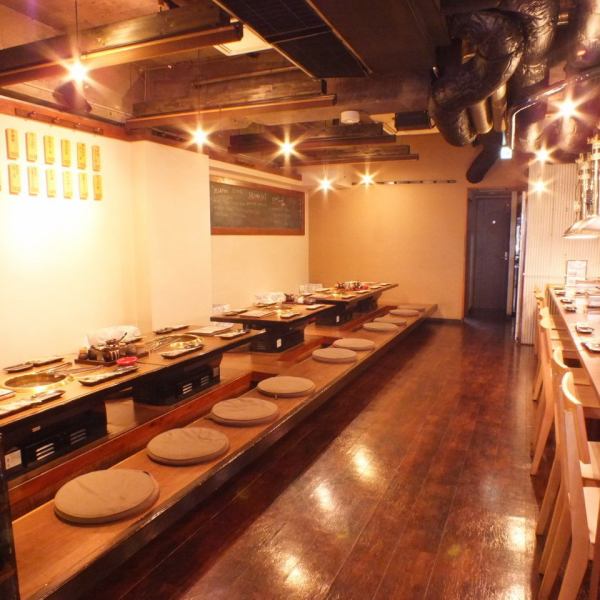 ●Available for up to 24 people! If you are thinking of a yakiniku banquet in Sannomiya/Motomachi, please use it! It is perfect for farewell parties, welcome parties, company banquets, and other company banquets. Please feel free to contact us as there are digging tables and table seats.(Charges are OK for 30 to 50 people)