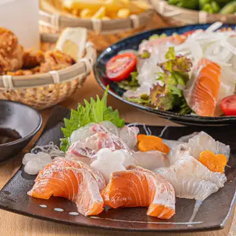 【鮮度抜群の美味しさ◎】海鮮コース全7品/ 3,500円 (税込)