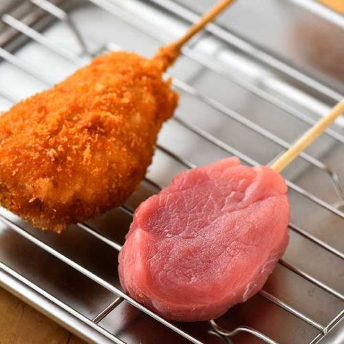 【とろける食感】ジューシーな旨み◎人気の豚ヘレ串