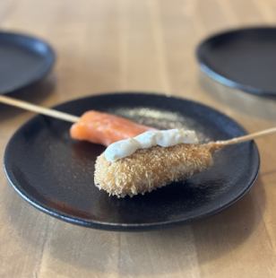 サーモン（タルタル付き）