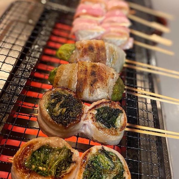 恵比寿でこだわりの焼き鳥を食べるなら！人気串を揃えた5本串セットがおすすめ。