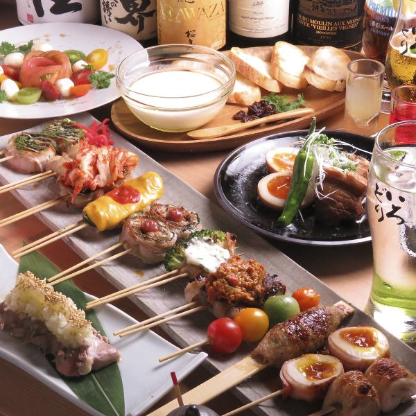 恵比寿で女子会・デートにおすすめ！人気のいろどりスタンダードコース（全11品　4000円）