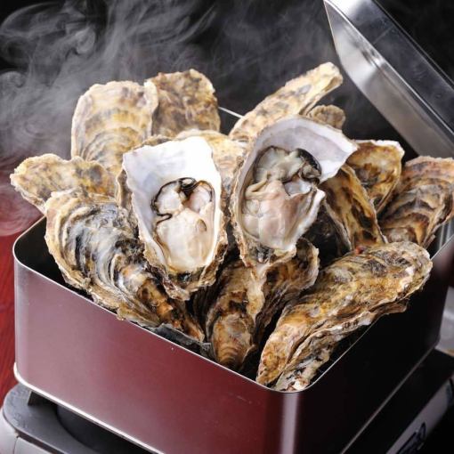 [All-you-can-eat oysters, grilled oysters, etc.] 2 hours, 3,980 yen (tax included)