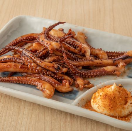 イカゲソ甘辛焼き