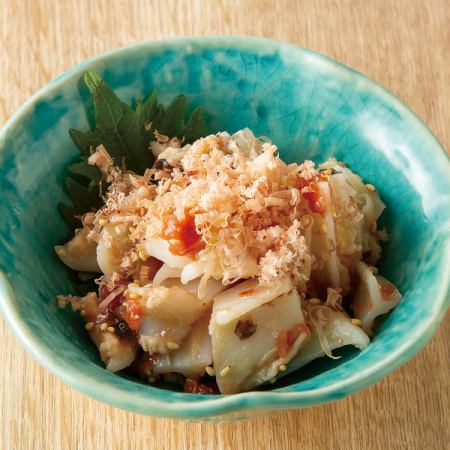 ヤゲン軟骨の梅和え