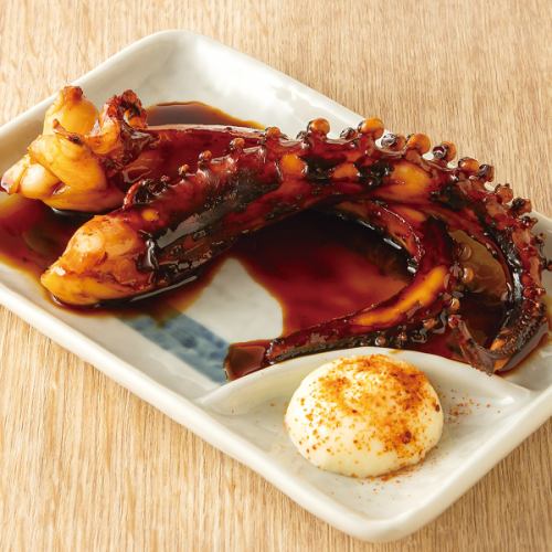 イカゲソ甘辛焼き
