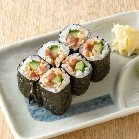 塩辛かっぱ巻き