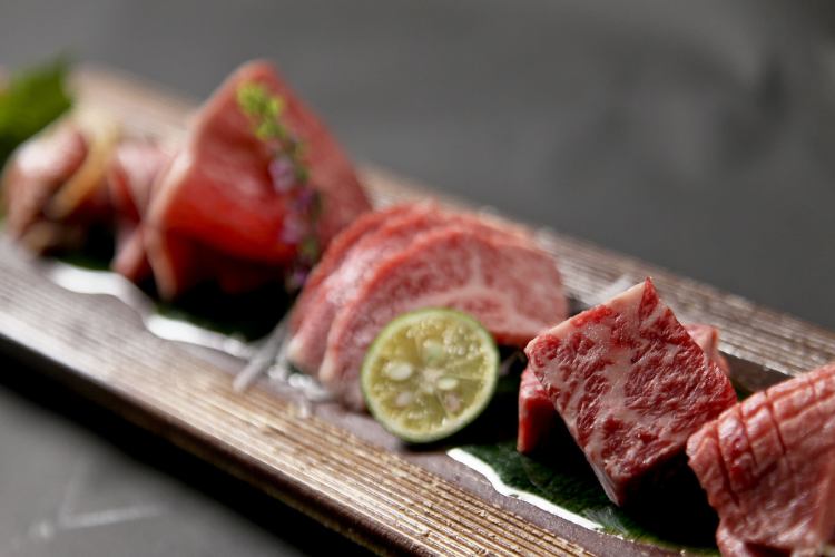 [Available for lunch and dinner] Branded Wagyu beef yakiniku course "YUKI" 12 dishes total 5,500 yen (6,050 yen including tax)