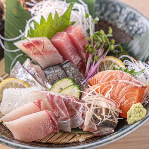 新鮮な魚介を使用◎