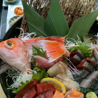 【料理のみ】カジュアル宴会向！前菜から刺身やごはん物まで全7品！『梅』コース⇒3000円(税込)