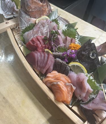  【お料理のみ贅沢コース】近江牛ステーキや刺身盛合せ8種等々全8品『松』コース⇒5000円(税込)