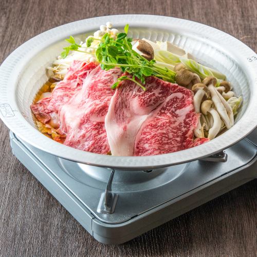 Japanese beef sukiyaki