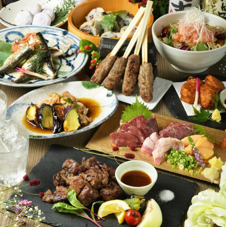 "Hakata offal all-you-can-eat course" 7 dishes + all-you-can-drink for 3000 yen!