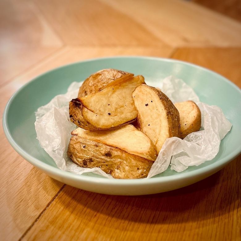 Fresh fries with truffle flavour