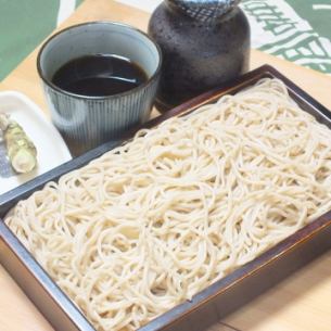 Steamed soba noodles