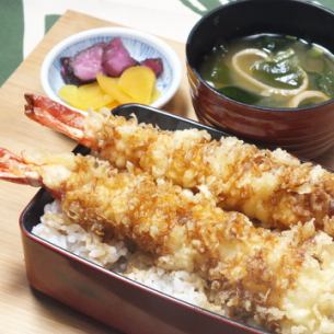 Specialty! Large shrimp tempura rice bowl