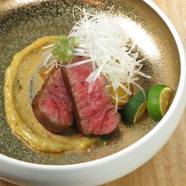 You can enjoy creative Japanese cuisine using fresh and seasonal ingredients!