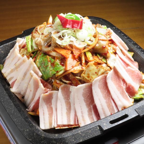 [◇Special feeling◎◇] It’s not just any samgyeopsal! You can also taste delicious octopus!