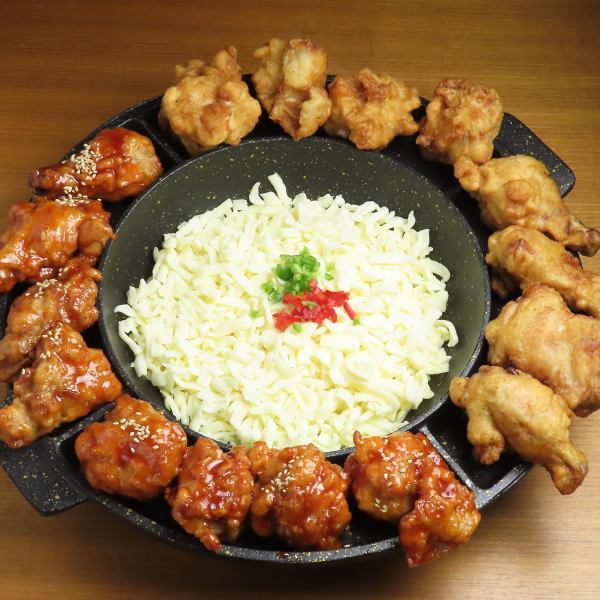 [◆Photogenic♪◆] Irresistible for cheese lovers...The UFO chicken surrounded by chicken is also a must-try dish!