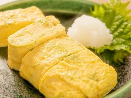 出汁香る だし巻き玉子