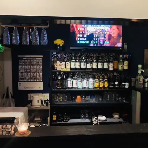 奥行きのある店内