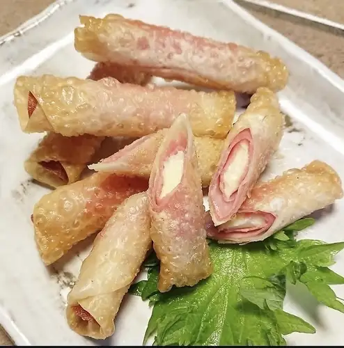 生ハムチーズ春巻き