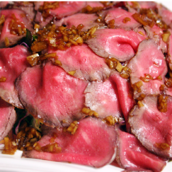 Roast beef salad