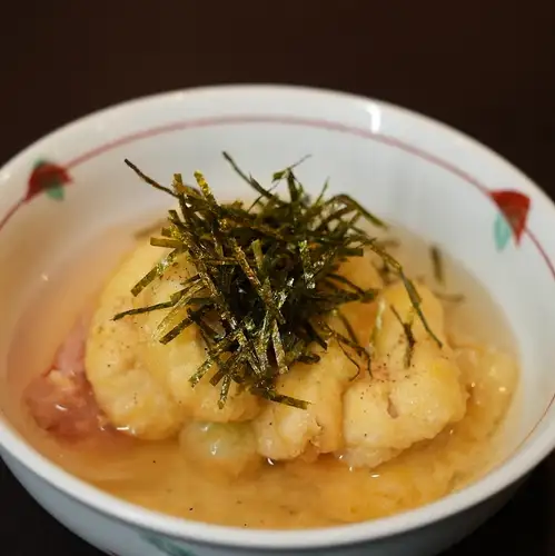 穴子と夏野菜の揚げ浸し