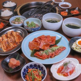 【引以为豪的烤肉】宫崎牛和牛烤肉套餐7,150日元【2人起】
