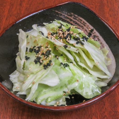 ごま塩キャベツ