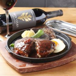 구운 햄버거 120g