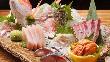 Of course, the ingredients that we are particular about are exquisite even if you have sashimi as well as tempura!