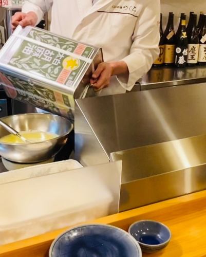 釧路の最高の旬を食べて欲しいという店主の思いが詰まった地場産の食材の天ぷらコース