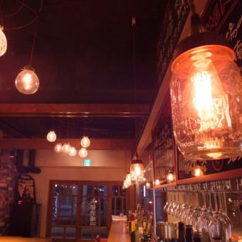 Yabe tavern in Sagamihara is slightly different from Yabe shop ♪ Fashionable interior, secret of atmosphere is popular among women ★ Of course male customers are also welcome! Courses with plenty volume are also popular for banquets ♪