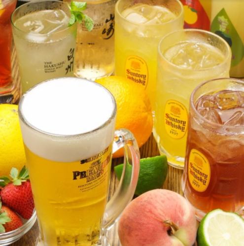 種類豊富のドリンクを多く取り揃えております♪