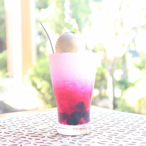 Berry Soda Float