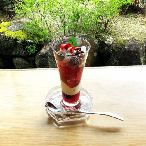 ハ花美津姫パフェ