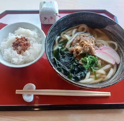 肉うどんセット/そばセット