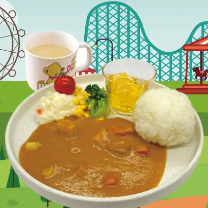 お子さまカレーライスプレート