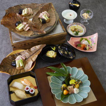 懷石料理「山吹」6,500日圓（含稅、服務費）
