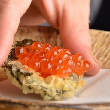 [Our most popular number 1 ♪] Nori salmon roe canapé