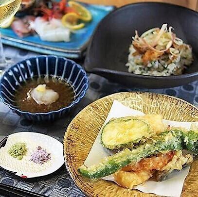 【店主おススメ】旬を味わう季節の天ぷらコース