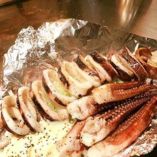 焼き烏賊(イカ)