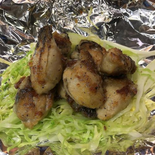 広島県産焼き牡蠣7個 塩胡椒焼き/バター醤油焼き 各